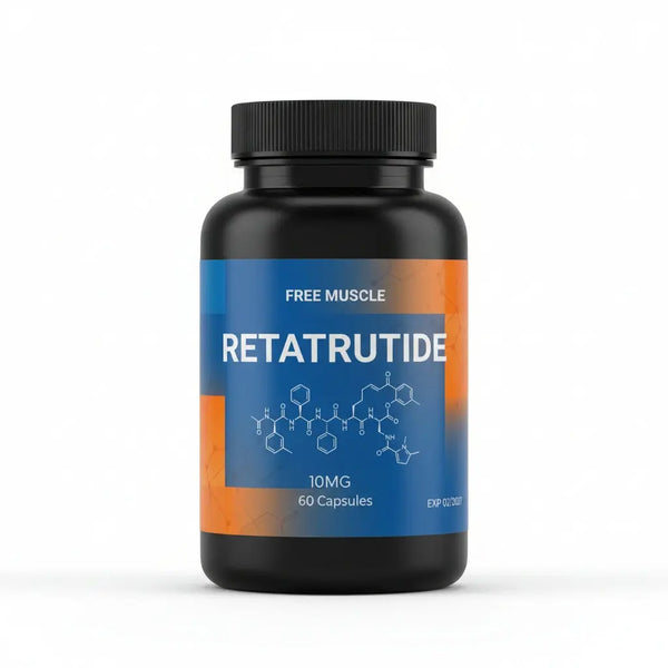 Free Muscle Retatrutide 10mg, 60 capsules