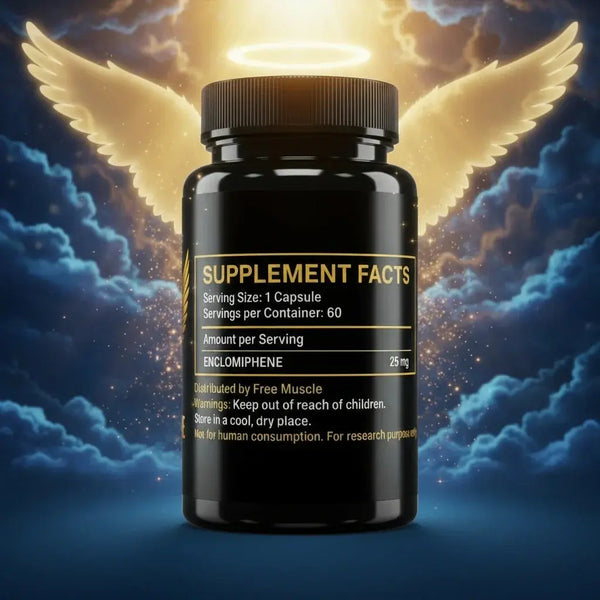 Free Muscle Enclomiphene 25mg, 60 capsules